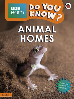 cover image of Do You Know? Level 2 – BBC Earth Animal Homes